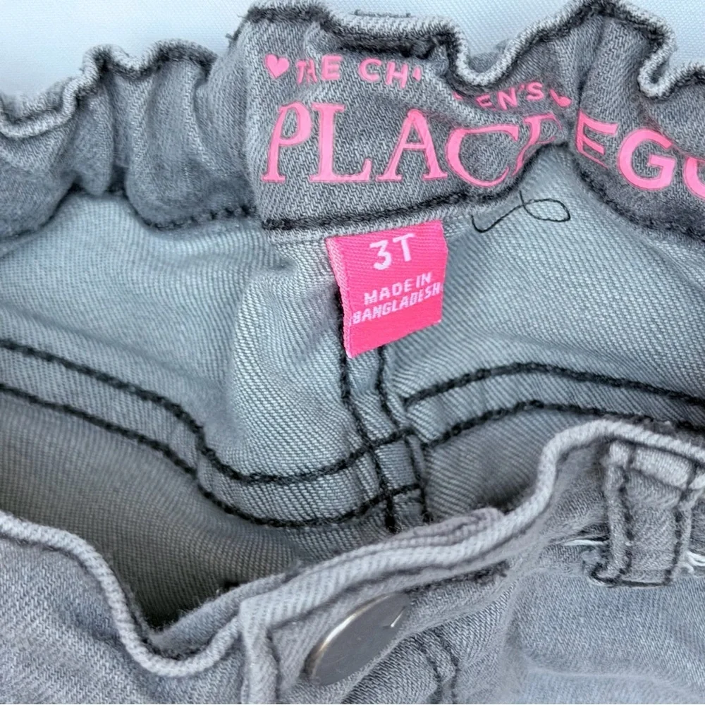 The Children's Place Girls' Jeans - Gray & Light Blue
